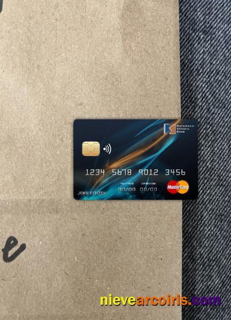 Botswana Savings bank mastercard photolook